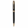 Parker Sonnet Black Lacquer GT Ballpoint Pen 1931497