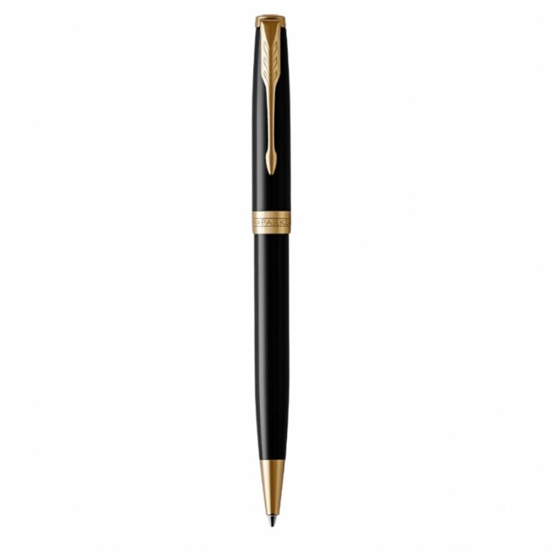 Bút bi Parker Sonnet Black Lacquer GT Ballpoint Pen 1931497