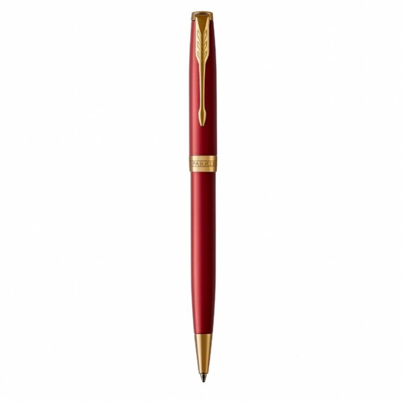 Bút bi Parker Sonnet Red Lacquer GT Ballpoint Pen 1931476