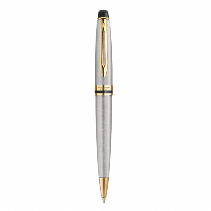 Bút bi Waterman Expert Stainless Steel GT Ballpoint Pen S0952000
