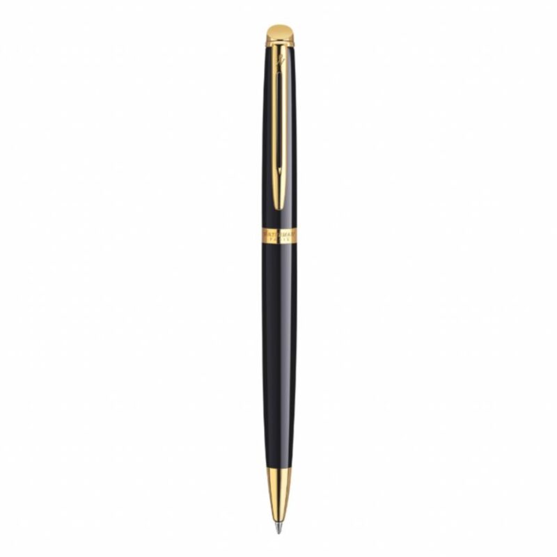 Bút bi Waterman Hemisphere Essential Black GT Ballpoint Pen S0920670