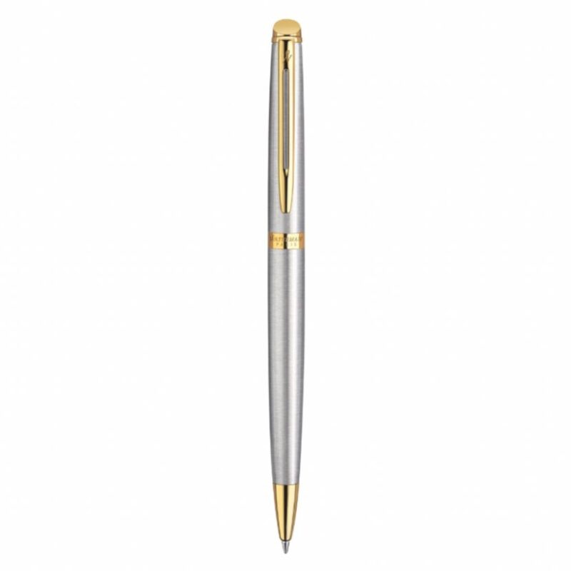 Bút bi Waterman Hemisphere Essential Stainless Steel GT Ballpoint Pen S0920370
