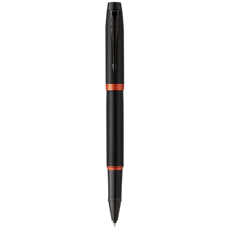Bút dạ bi Parker IM Vibrant Rings Flame Orange Rollerball Pen 2173236