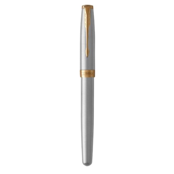 But da bi Parker Sonnet Stainless Steel GT Rollerball Pen 1931506 1