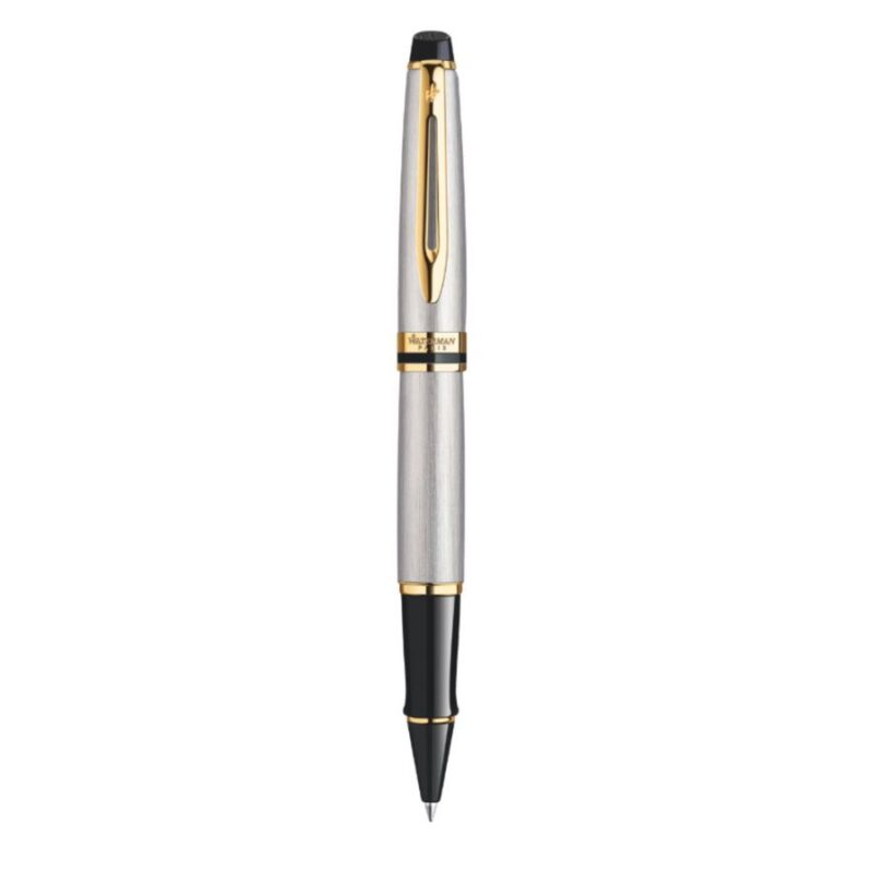 Bút dạ bi Waterman Expert Stainless Steel GT Rollerball S0951980