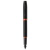 Parker IM Vibrant Rings Flame Orange Fountain Pen 2127742