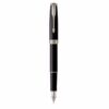 Parker Sonnet Black Lacquer CT Fountain Pen 1931500