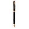 Parker Sonnet Black Lacquer GT Fountain Pen 1931495