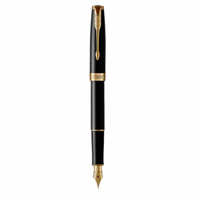 Bút máy Parker Sonnet Black Lacquer GT Fountain Pen 1931495