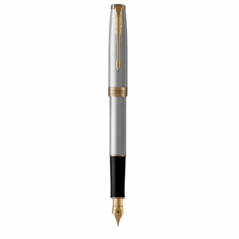 Bút máy Parker Sonnet Stainless Steel GT Fountain Pen 1931505