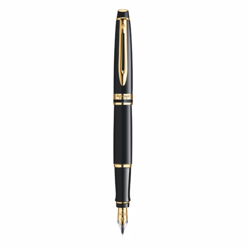 Bút máy Waterman Expert Black GT Fountain Pen S0951660