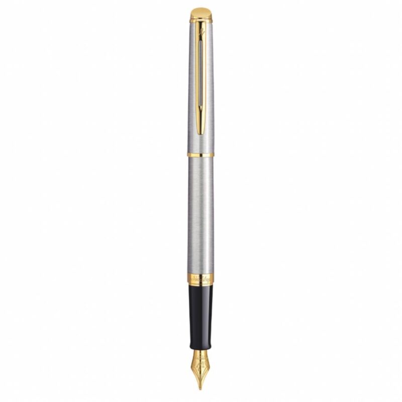 Bút máy Waterman Hemisphere Essential Stainless Steel GT Fountain Pen S0920310