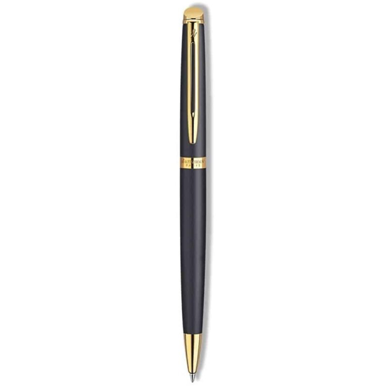 Bút bi Waterman Hemisphere Essential Matt Black GT Ballpoint Pen S0920770