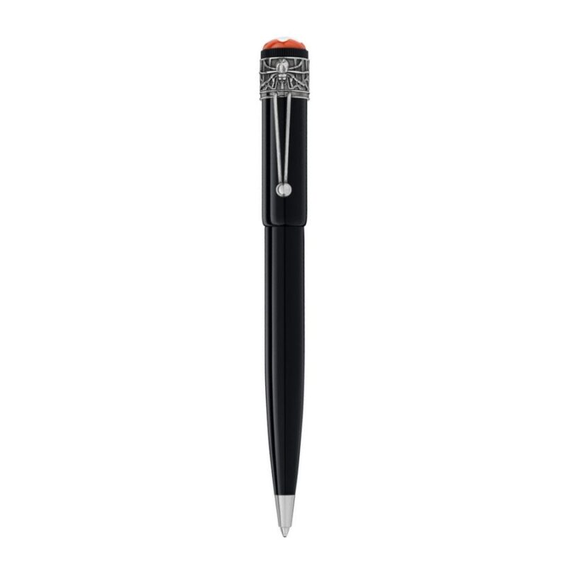 Bút bi Montblanc Heritage Spider Metamorphosis SE Black Ballpoint Pen MB117848
