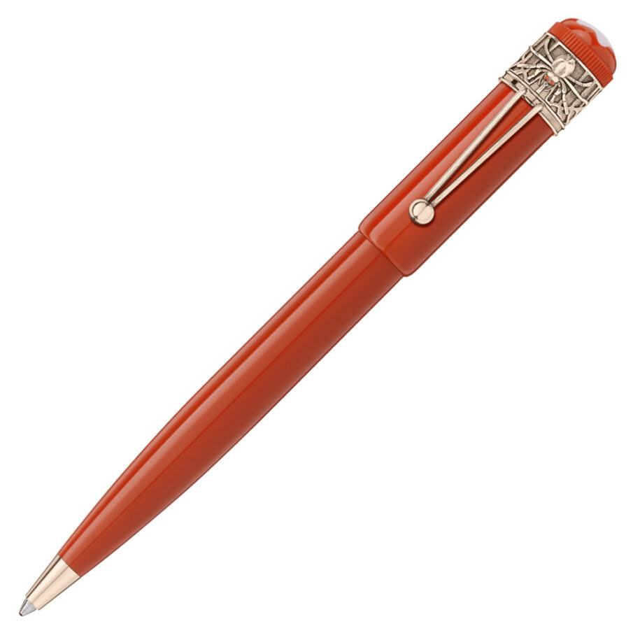 Montblanc Heritage Spider Metamorphosis SE Coral Ballpoint Pen MB118234