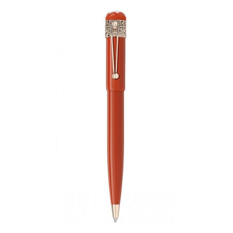 Bút bi Montblanc Heritage Spider Metamorphosis SE Coral Ballpoint Pen MB118234