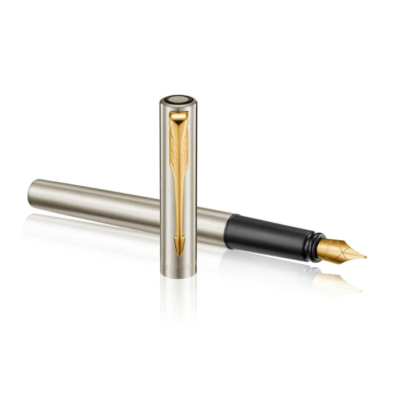 Parker Vector XL 2021 Stainless Steel GT Fountain Pen