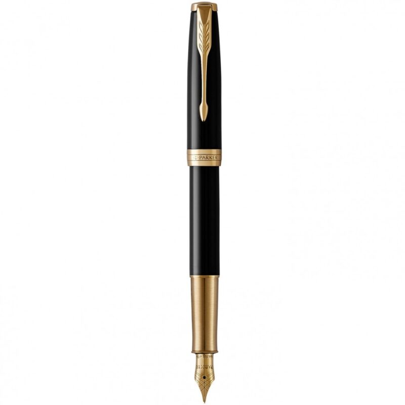 Bút máy Parker Sonnet Black 18K Lacquer GT Fountain Pen 1931527