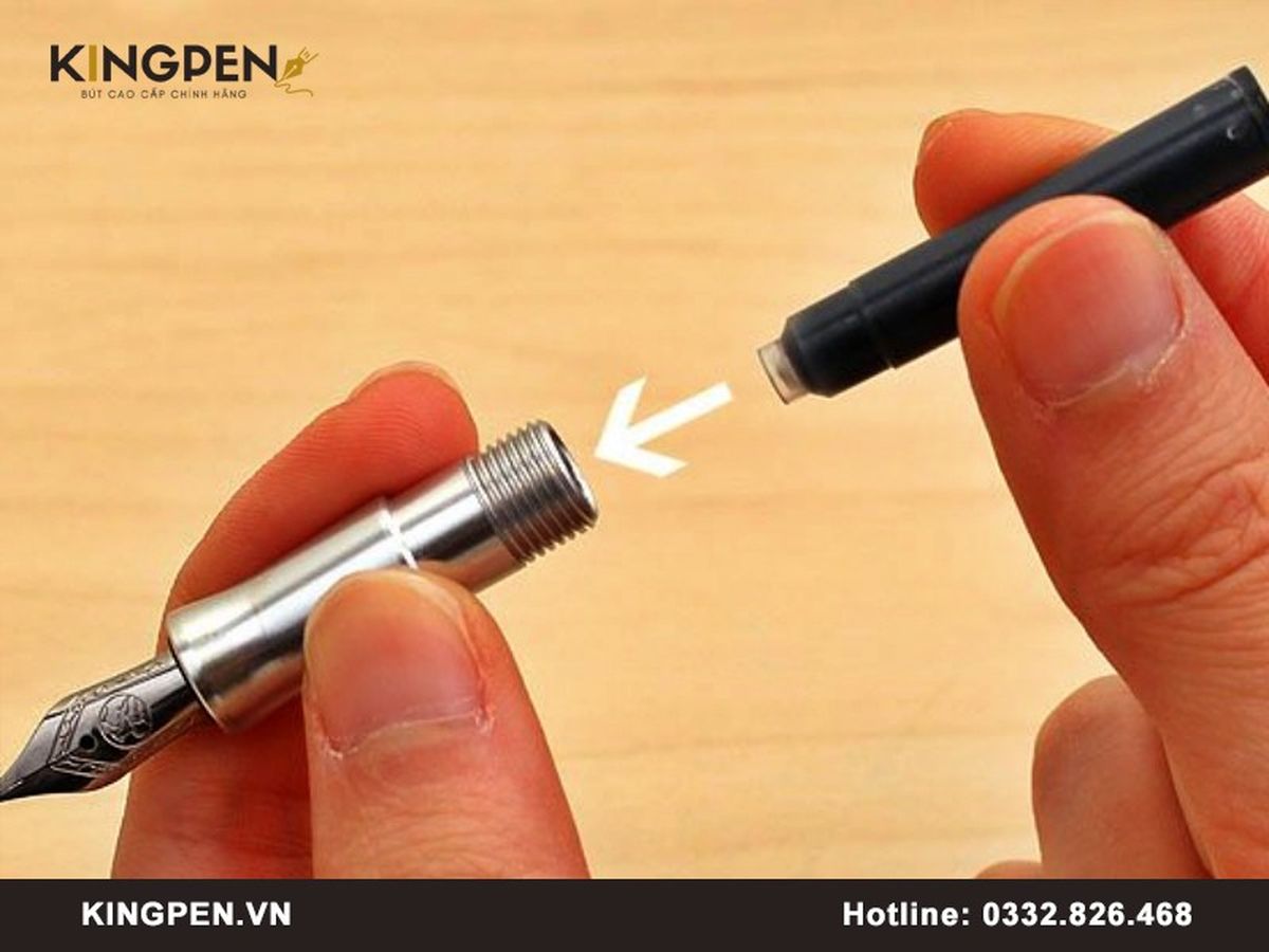 Cách bơm mực bút Parker chuẩn nhất 4 Cách bơm mực bút Parker converter