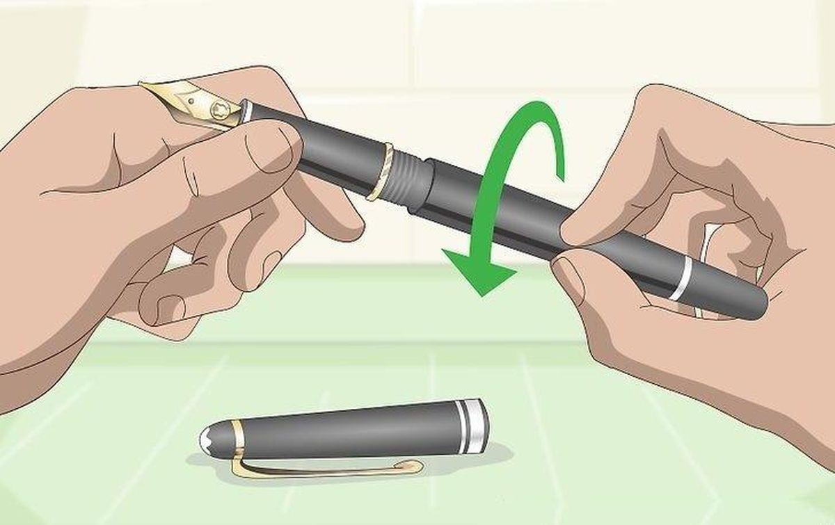 Cách bơm mực bút Parker chuẩn nhất 5 Cách bơm mực bút Parker đúng cách