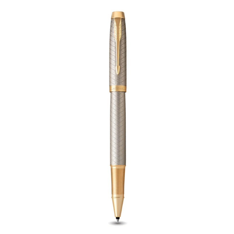Bút dạ bi Parker IM 2017 Premium Warm Silver GT Rollerball 1931686