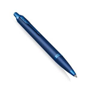 But bi Parker IM Monochrome Blue Ballpoint Pen 2172966 2