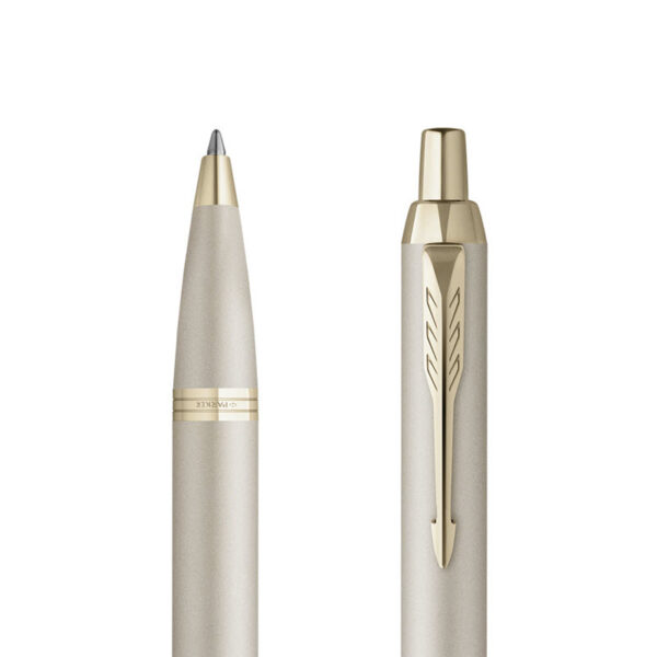 Bút bi Parker IM Monochrome Champagne Ballpoint Pen 2172956