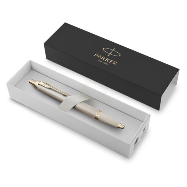 Bút bi Parker IM Monochrome Champagne Ballpoint Pen 2172956