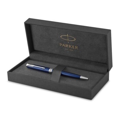 Bút bi Parker Sonnet Subtle Blue Lacquer CT Ballpoint Pen 1931536