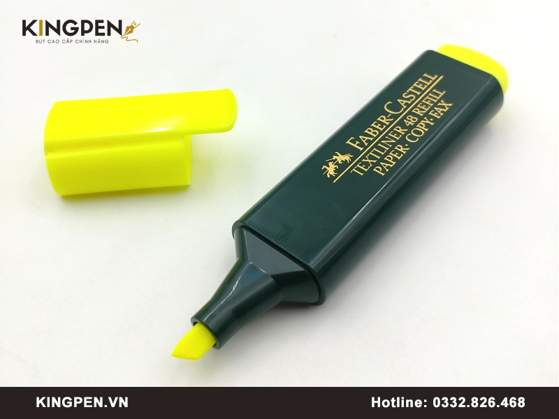 Bút dạ quang Faber Castell công nghệ chống khô mực