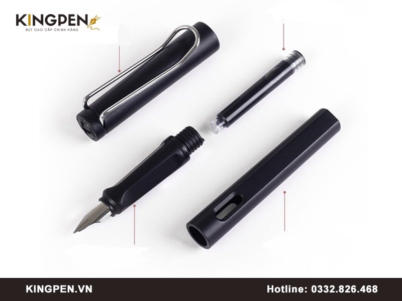 Cách lắp ống mực vào bút máy đơn giản & hiệu quả