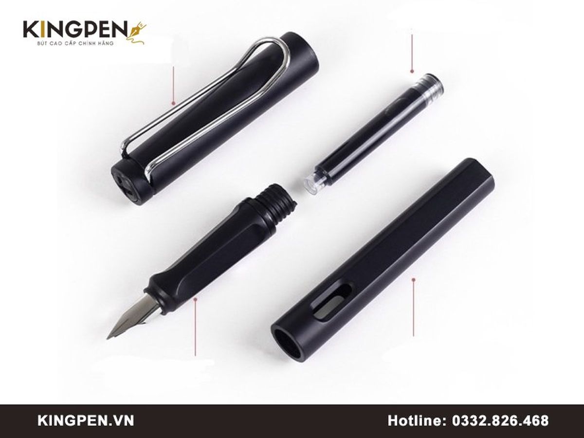 Hướng dẫn cách lắp ống mực vào bút máy cao cấp đơn giản nhất 4 Cách lắp ống mực vào bút máy nhanh
