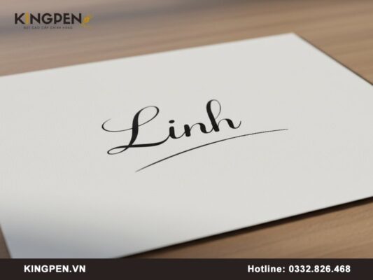 Chữ ký tên Linh