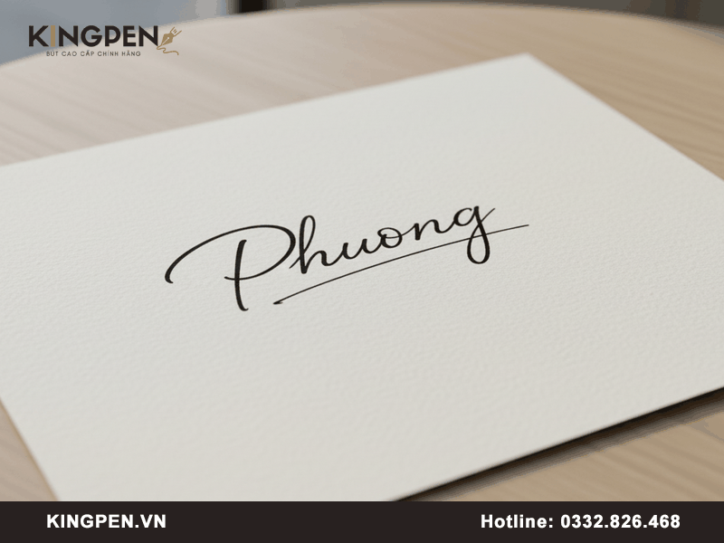 Chữ ký tên Phương đẹp & thể hiện dấu ấn cá nhân