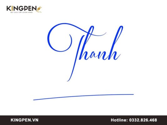 Chữ ký tên Thành đẹp