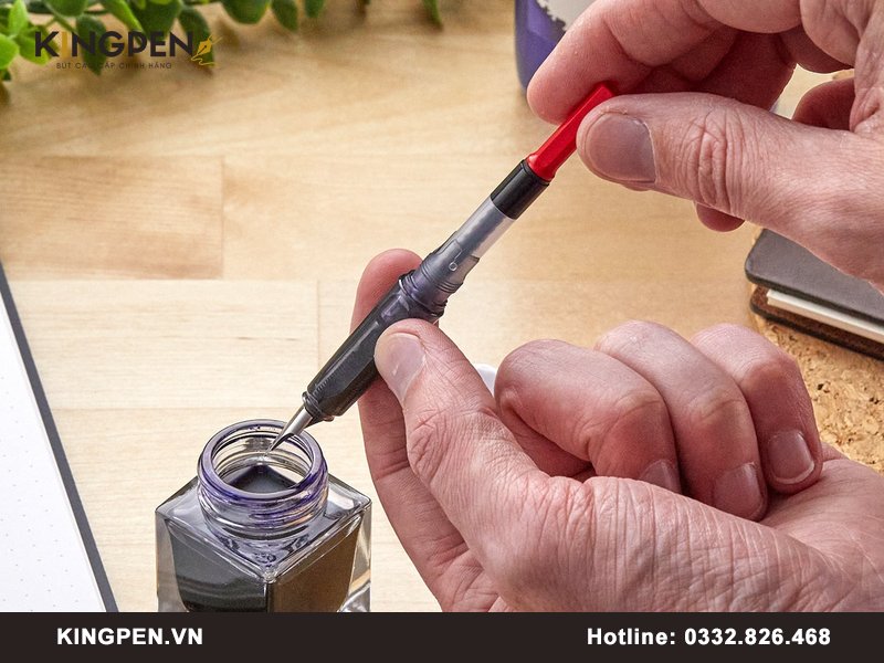 Hướng dẫn bơm mực bút máy đúng cách & nhanh chóng