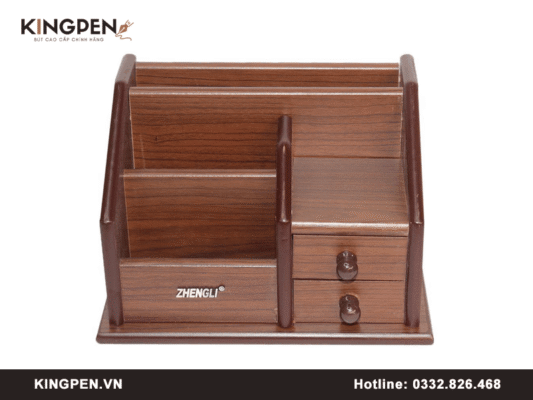 Khay đựng bút bằng gỗ
