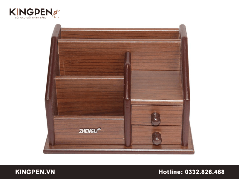 Khay đựng bút bằng gỗ đẹp & bền bỉ