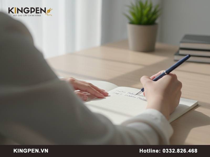 Quy trình luyện viết chữ đẹp với 5 bước quan trọng cần nhớ