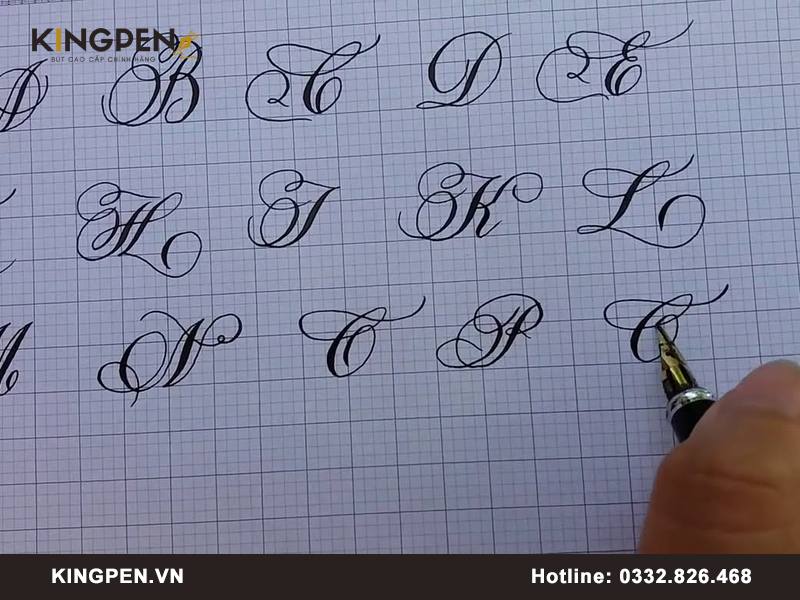 Luyện viết chữ in hoa đẹp với quy tắc cơ bản & hiệu quả